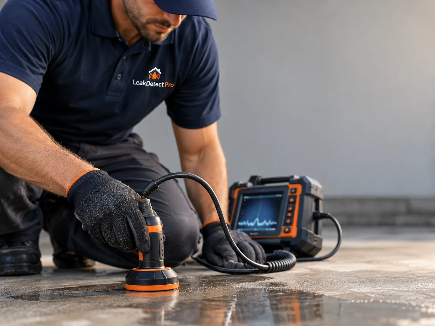 Moisture Detection Test in Sunland Park, NM